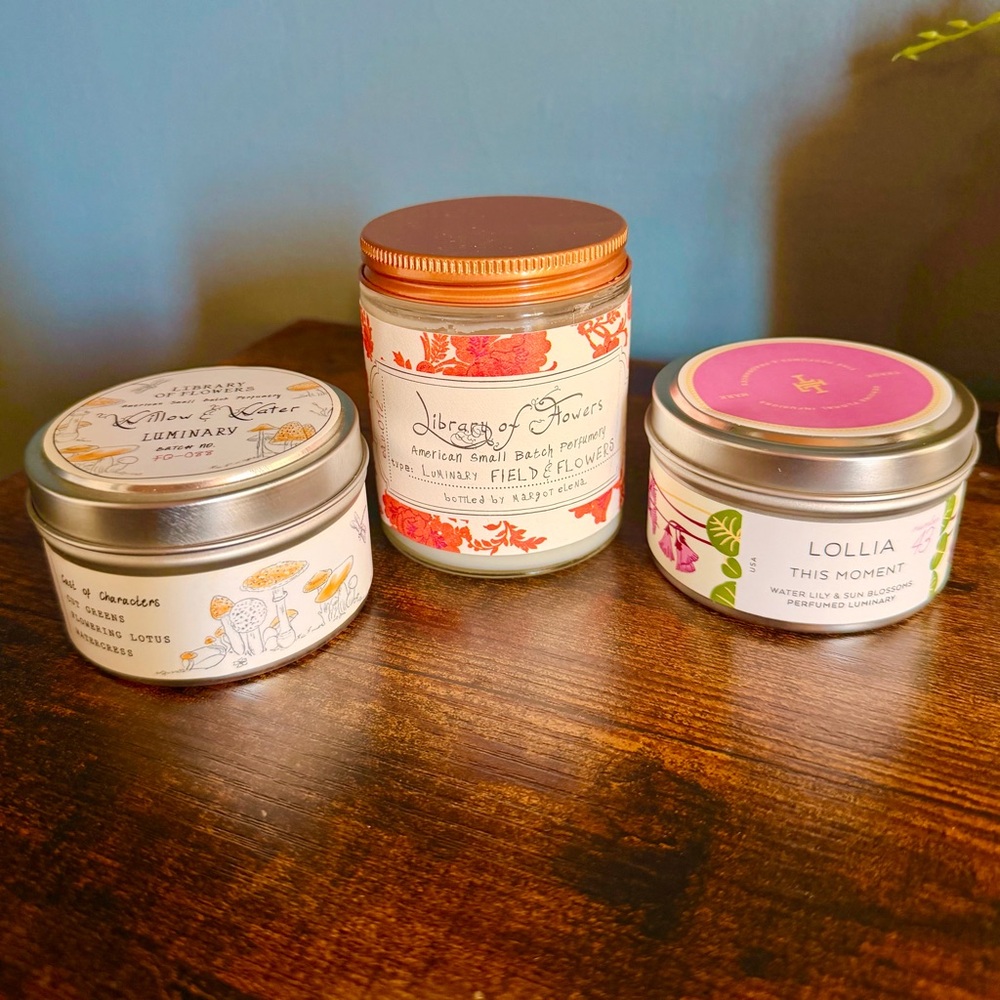 Margot Elena - Scented Candles - Set of 3